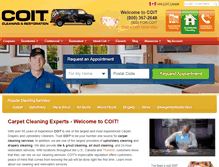 Tablet Screenshot of coit.com